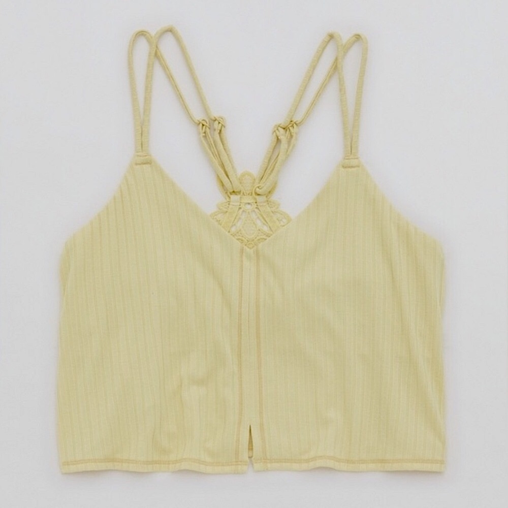 Aerie Ribbed Crop Top/Brami